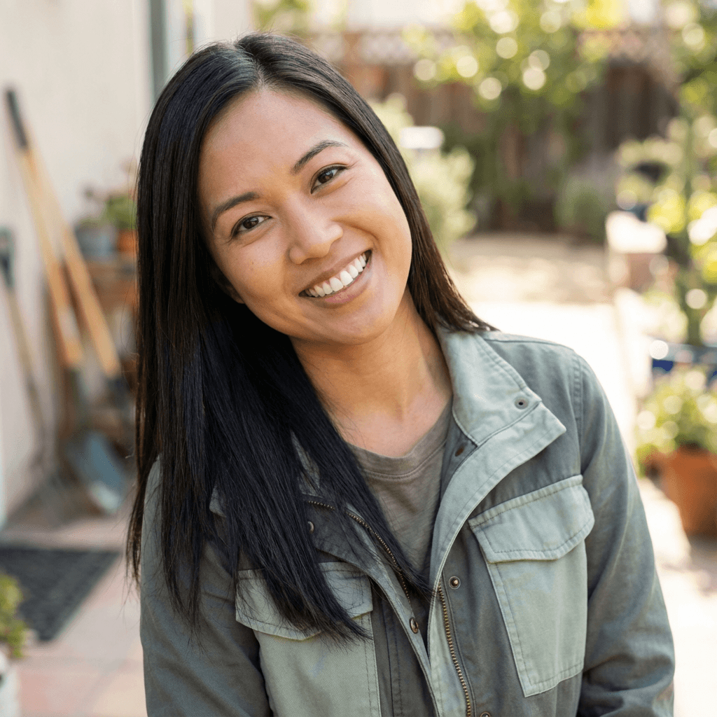 Monica Silva with a warm smile
